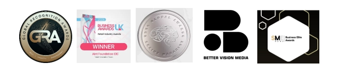 AINT Foundation awards and partner logos